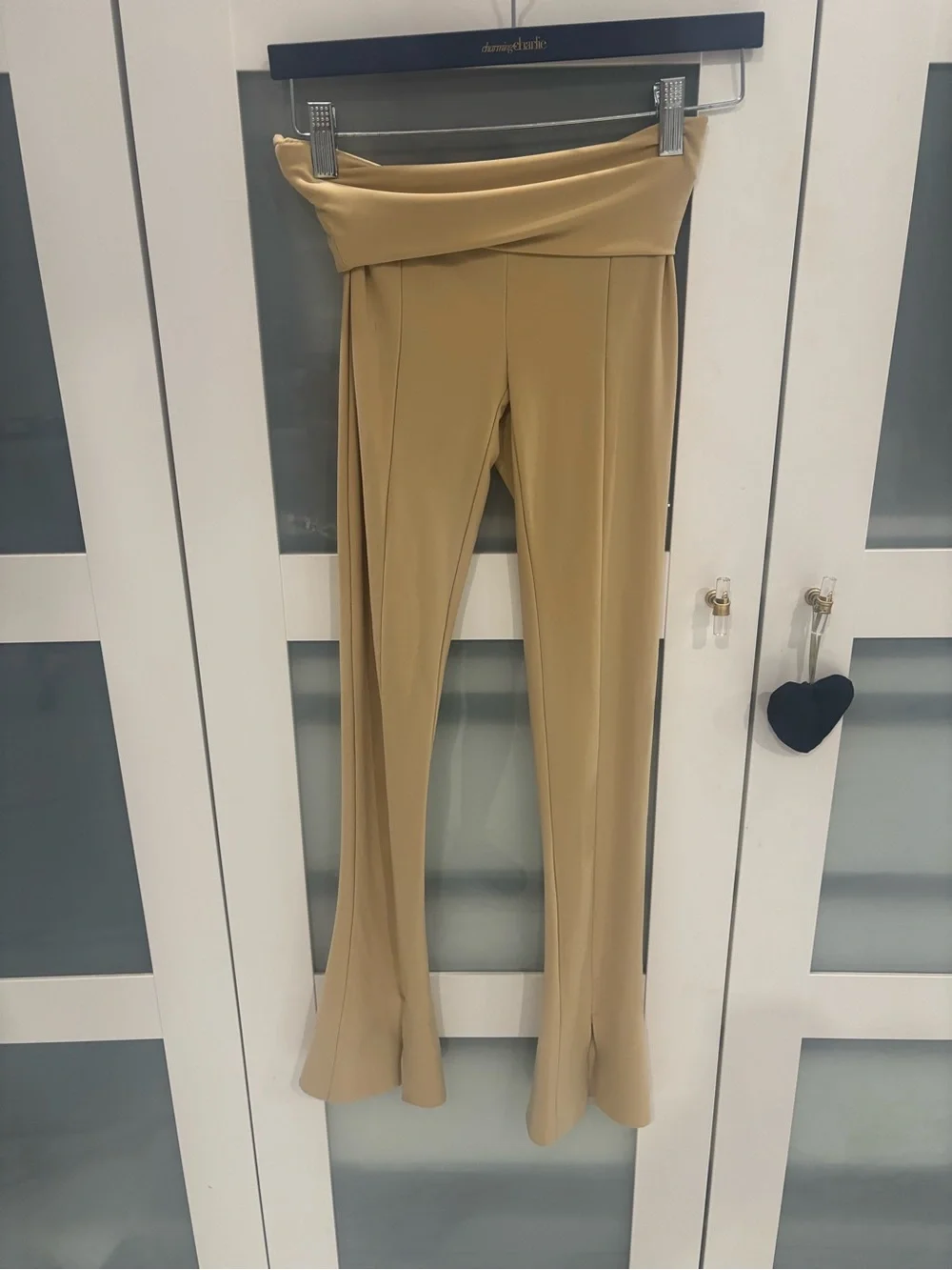 Norma Kamali Blonde Spat Leggings XXS